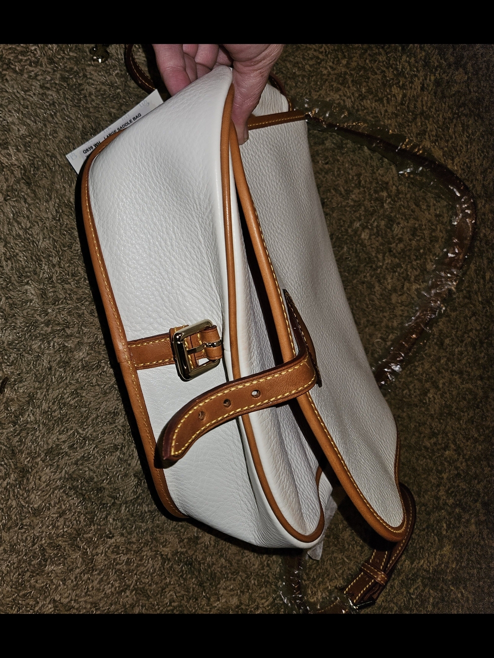 Dooney & Bourke Cream and Tan